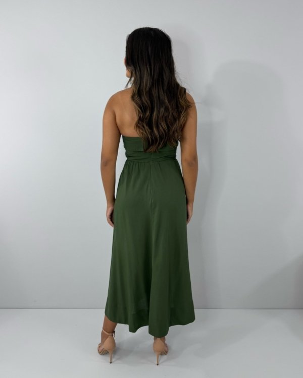 Vestido Perla - Verde Militar - Imagem 4