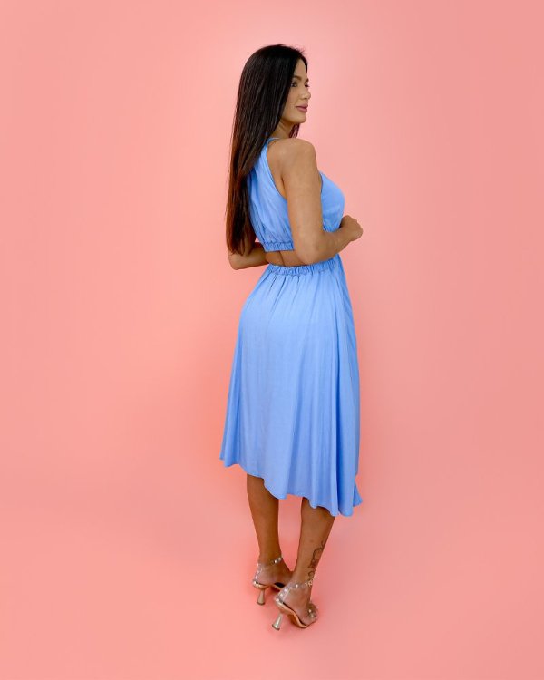 Vestido Kimberly - Azul Claro - Imagem 2