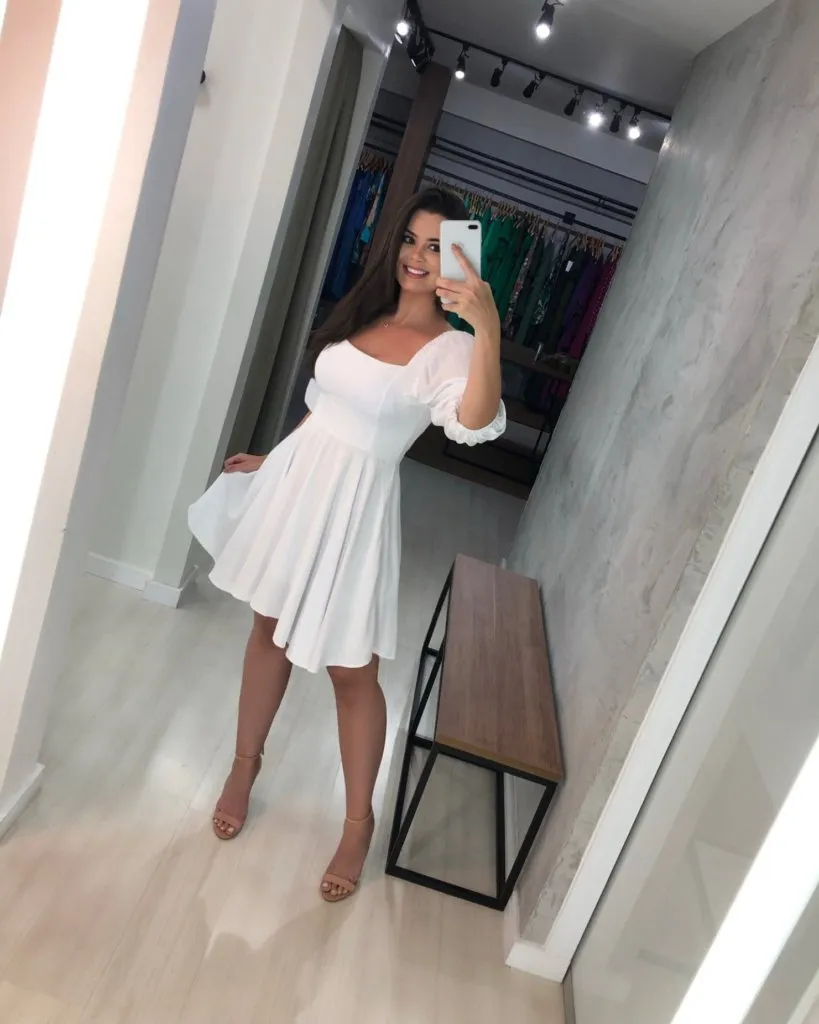 Vestido Anne - Branco