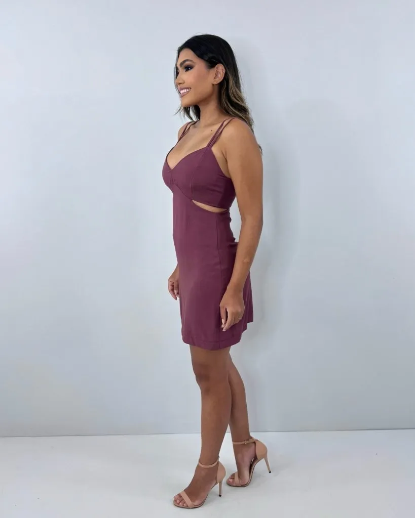Vestido Leslie - Marrom