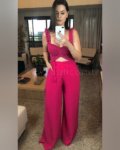 Calça Pantalona – Pink