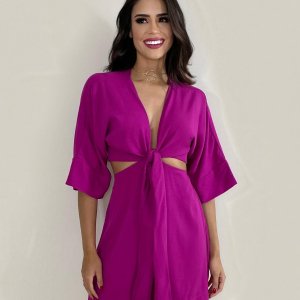 Vestido Mariana - Fúcsia - Image 1