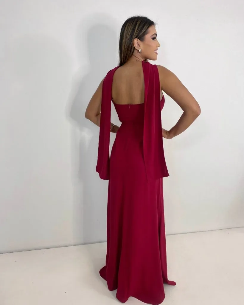 Vestido Lina - Rosê