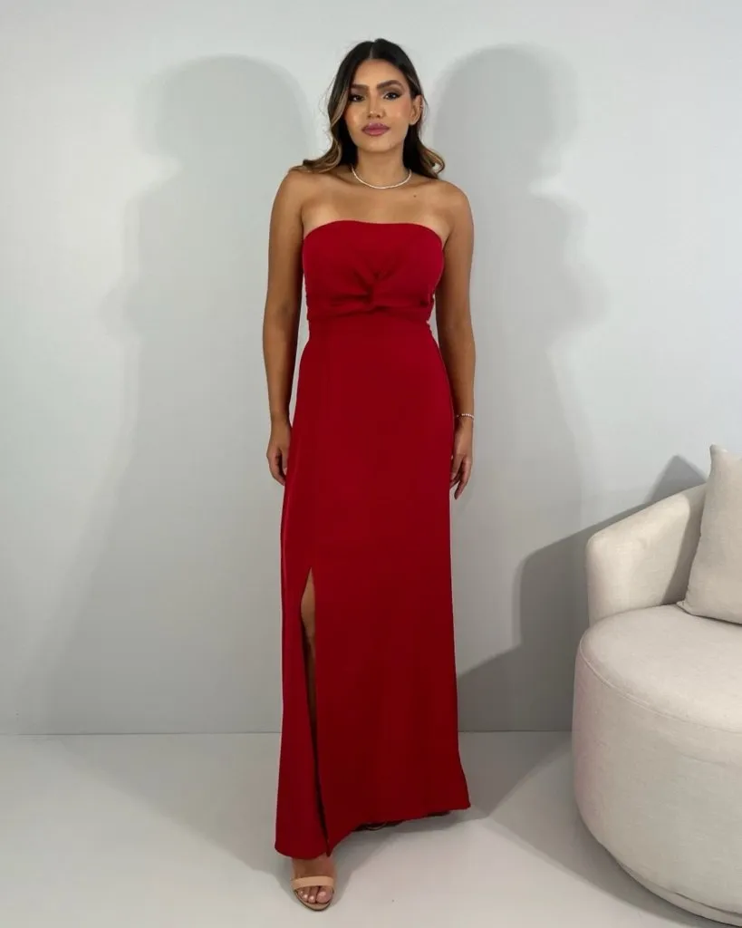 Vestido Maya - Vermelho