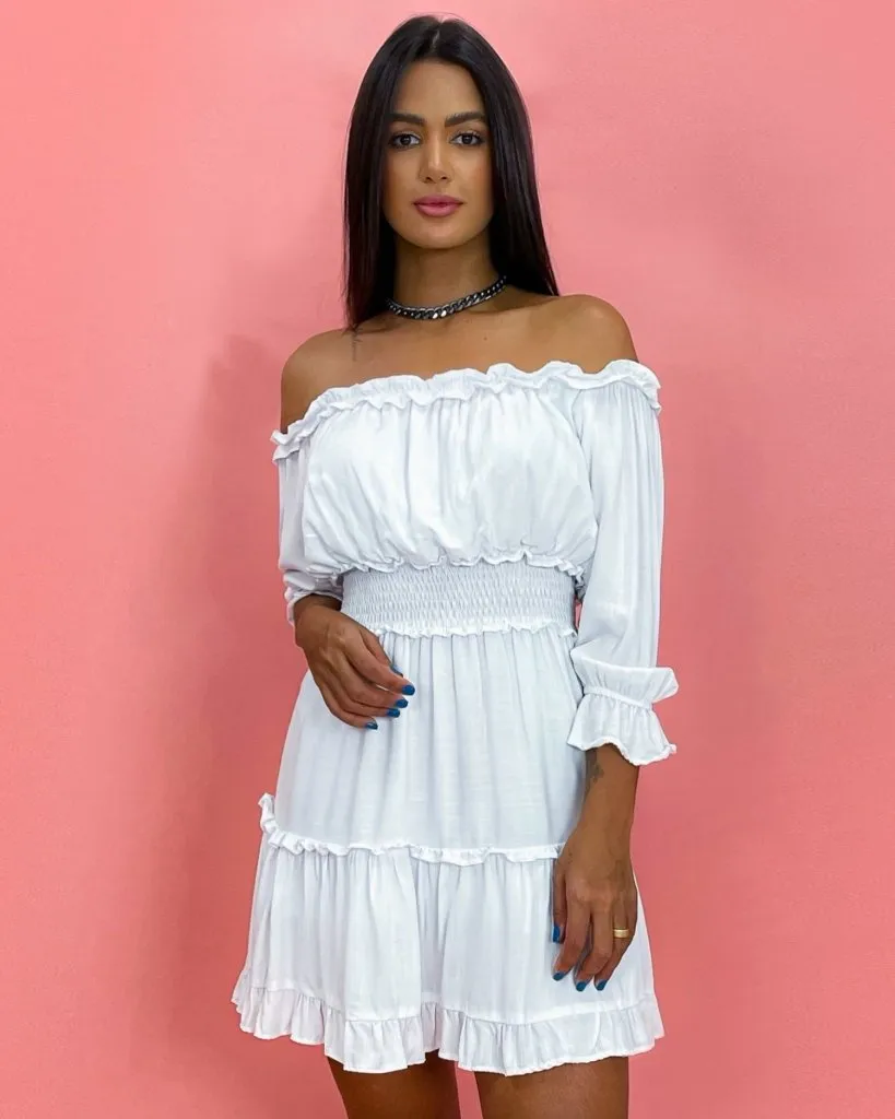 Vestido Jordana - Branco