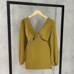 Macaquinho Lia - Amarelo Queimado