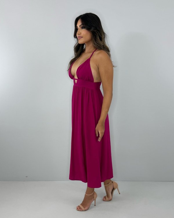 Vestido Heloína - Cereja - Imagem 4