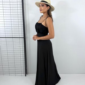 Vestido Drica Longo - Preto - Image 4