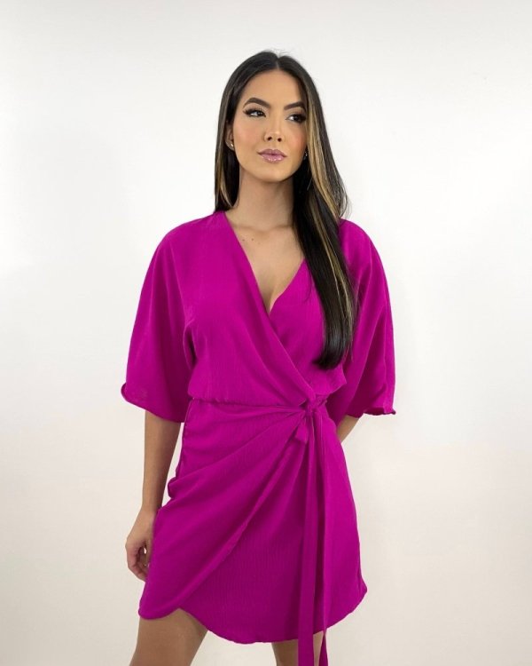 Vestido Maristela - Fúcsia - Imagem 5