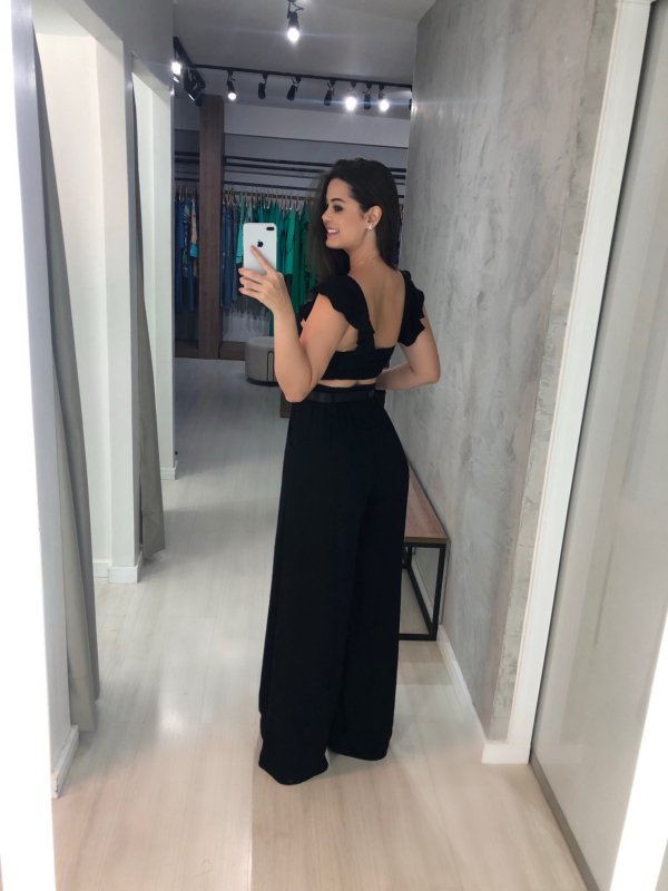Cropped Samira - Preto - Imagem 2