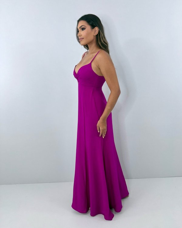Vestido Eliana - Fúcsia - Imagem 2