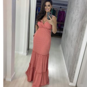 Vestido Laise - Coral - Image 1