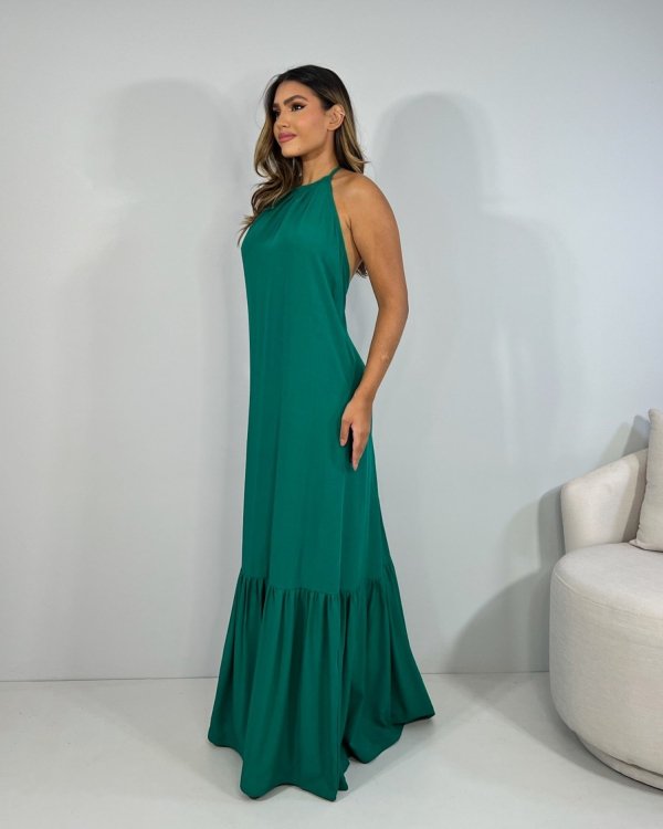 Vestido Brenda - Verde Amazônia - Imagem 2