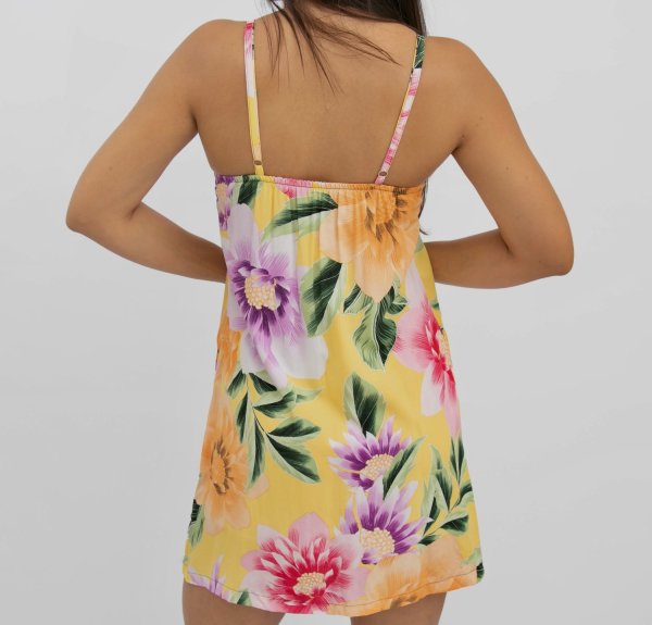 Vestido Pauline - Floral Exclusivo Amarelo - Imagem 4