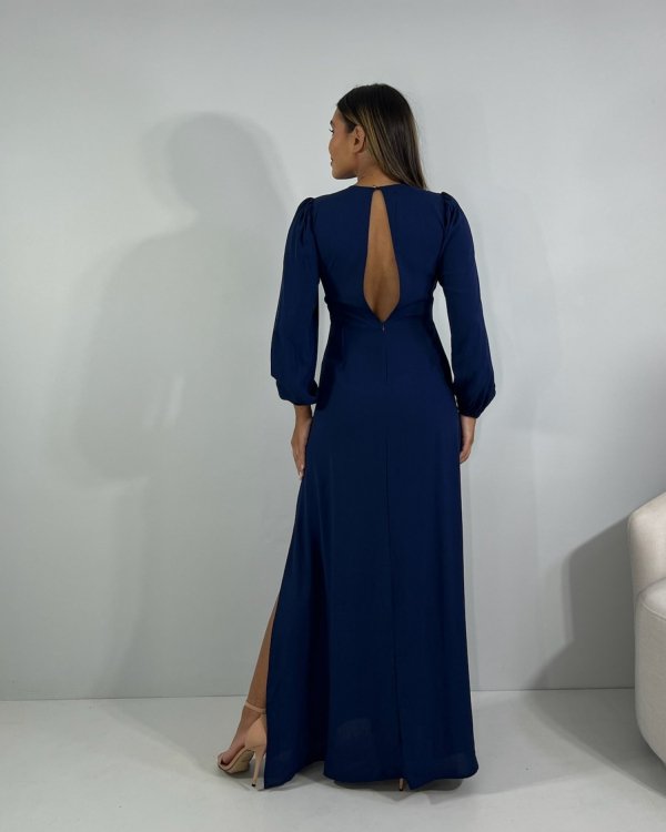 Vestido Mavi - Azul Marinho - Imagem 5