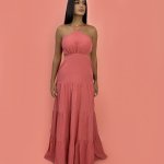 Vestido Ayla - Rosê