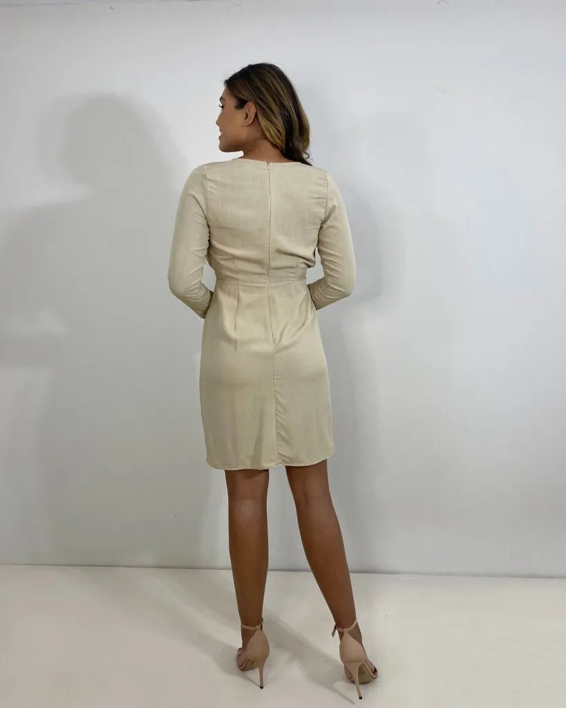 Vestido Deby - Nude