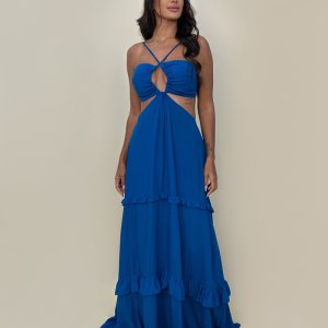 Vestido Michelle - Azul Petróleo - Image 1