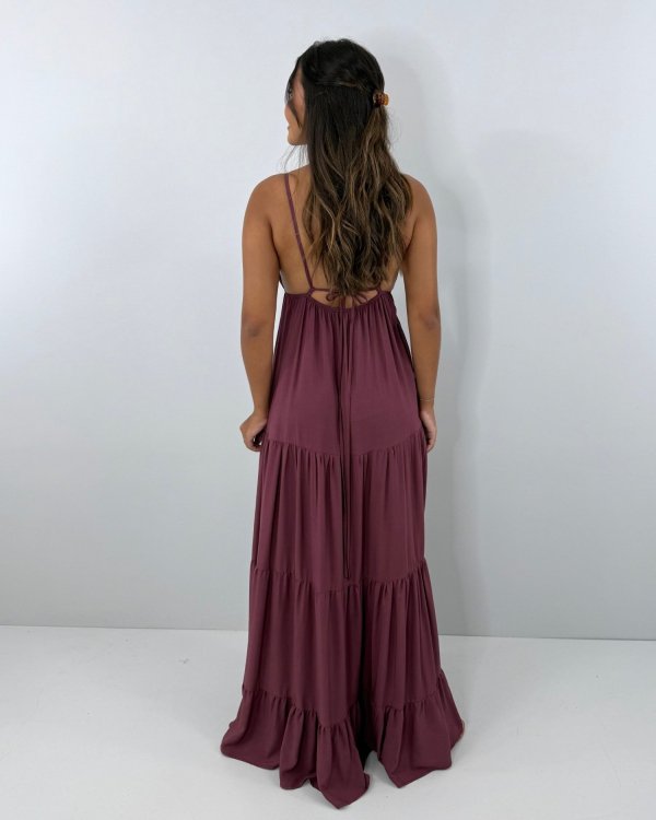 Vestido Sophia - Marrom - Imagem 3