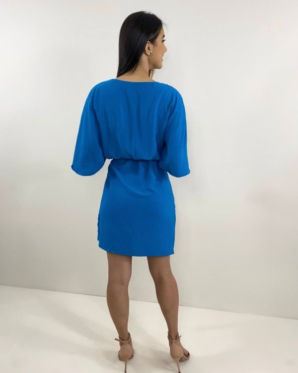 Vestido Maristela - Azul Claro - Imagem 6