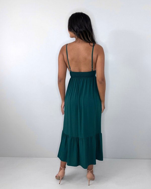Vestido Beatriz - Verde Amazônia - Imagem 5