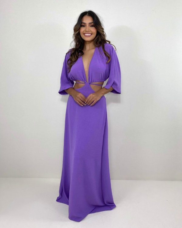 Vestido Cibele - Lilás - Imagem 3