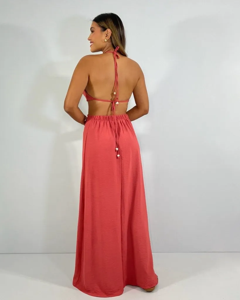 Vestido Melinda - Rosê, foto 2