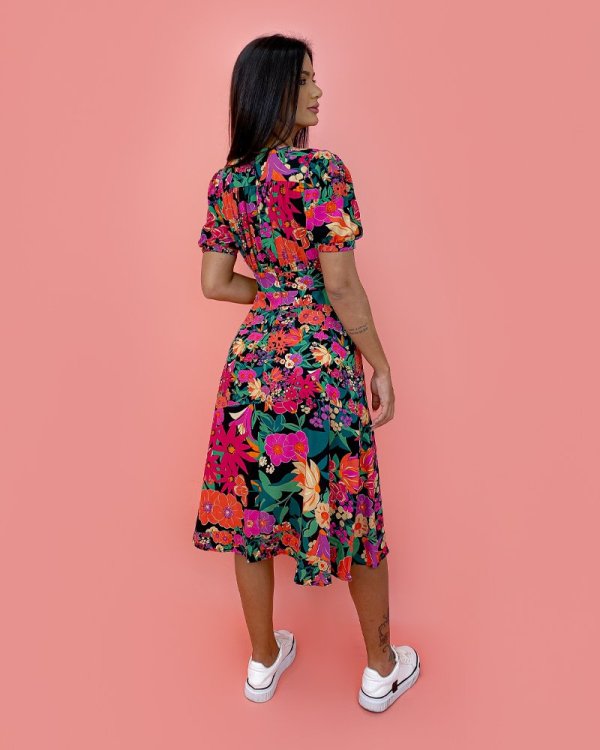 Vestido Clarice - Floral - Imagem 2
