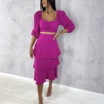 Conjunto Olga - Fúcsia