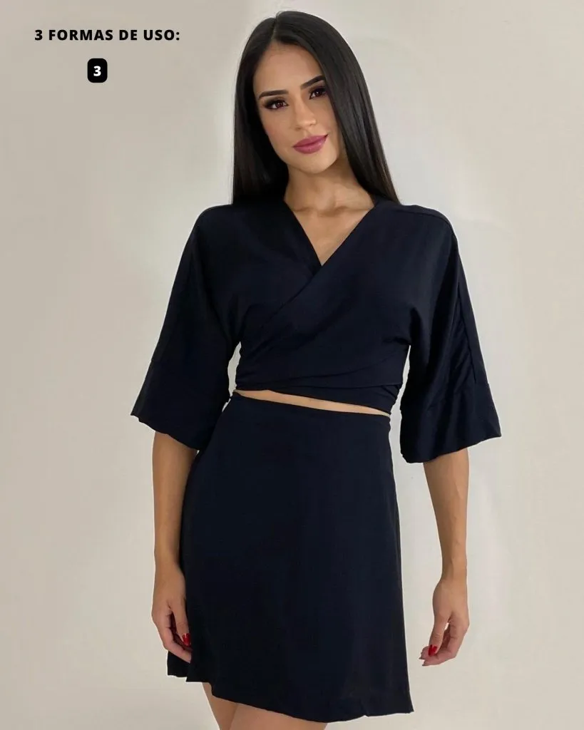 Vestido Mariana - Preto