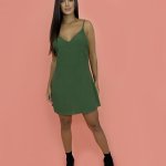 Vestido Eva - Verde Militar