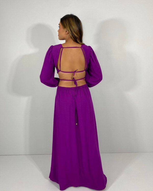 Vestido Giza - Roxo - Imagem 2
