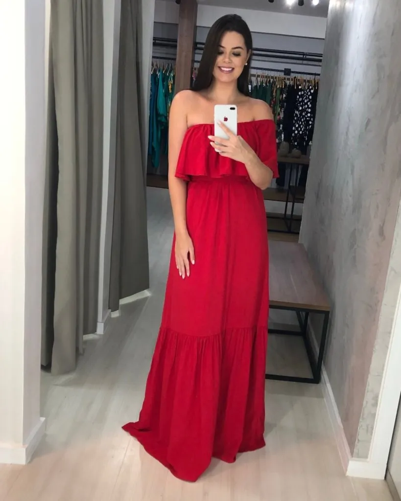 Vestido Luíza - Vermelho