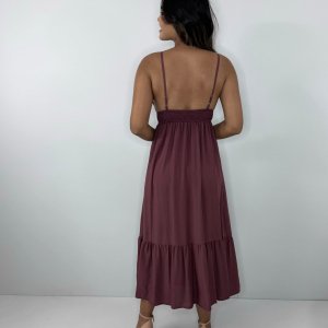 Vestido Beatriz - Marrom - Image 4