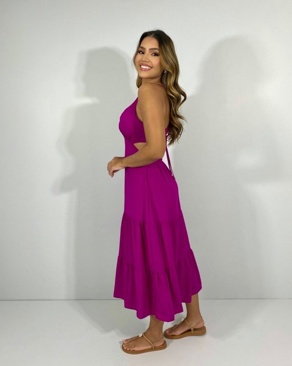 Vestido Chiara - Fúcsia - Imagem 5