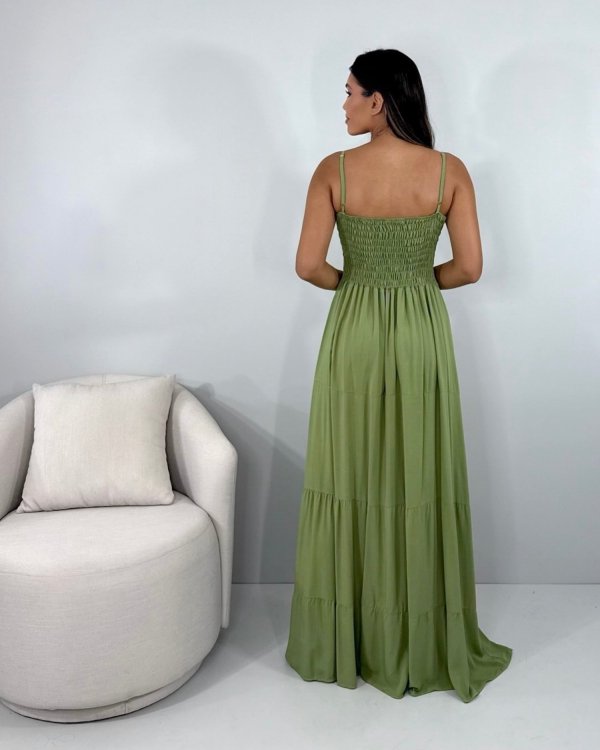 Vestido Camila - Folhagem - Imagem 4