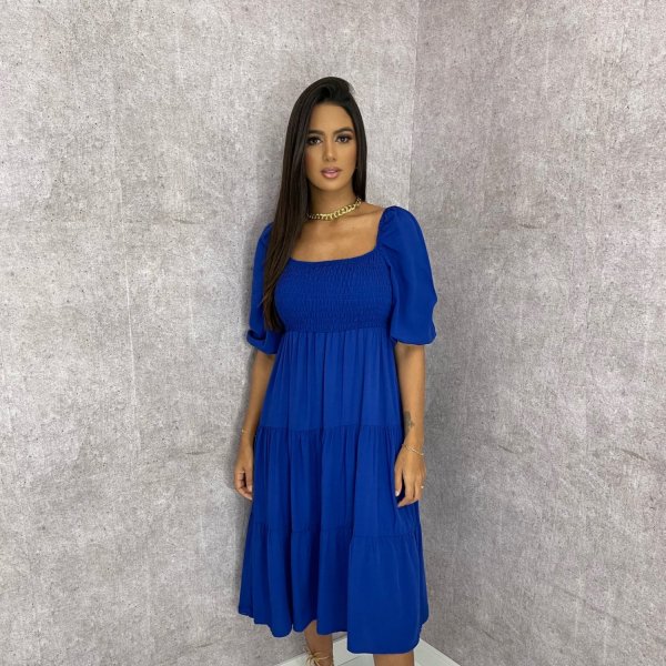 Vestido Juliana - Azul Royal - Imagem 2