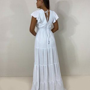 Vestido Laís Longo - Branco - Image 4