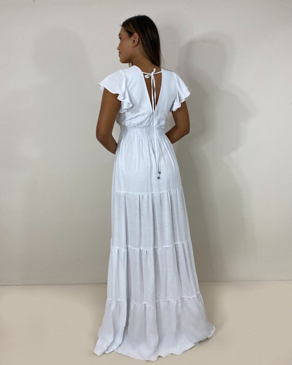 Vestido Laís Longo - Branco - Imagem 4