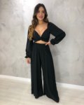 Calça Pantalona – Preto