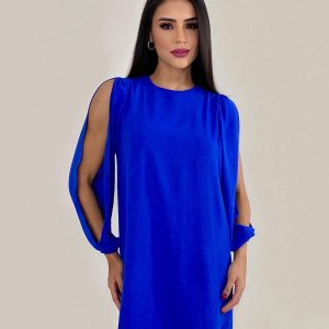 Vestido Eloá - Azul Royal - Image 5