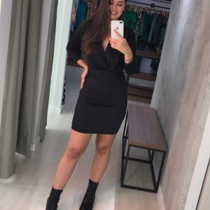 Vestido Karina - Preto - Image 1