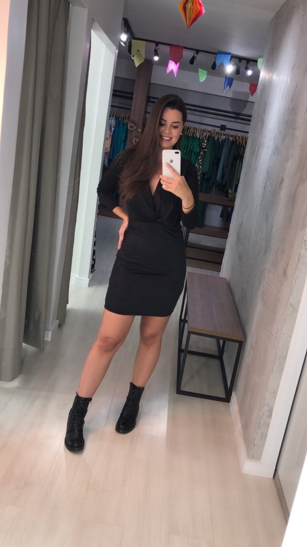 Vestido Karina - Preto