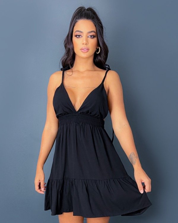 Vestido Valentina - Preto - Imagem 3