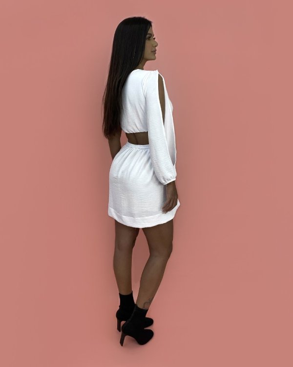 Vestido Rubi - Branco - Imagem 4