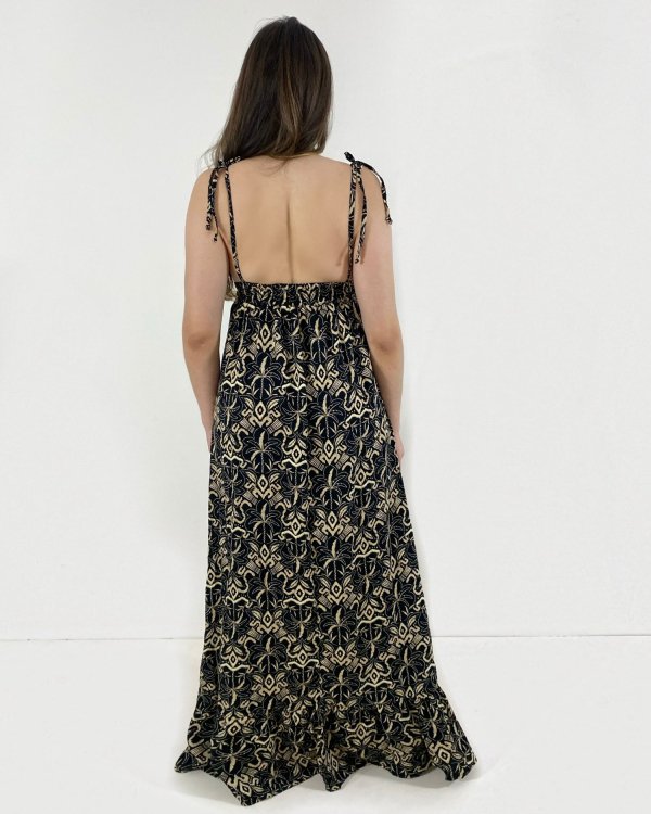 Vestido Valentina Longo - Estampado Arabesco - Imagem 2