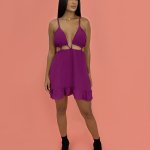 Vestido Nicole - Roxo