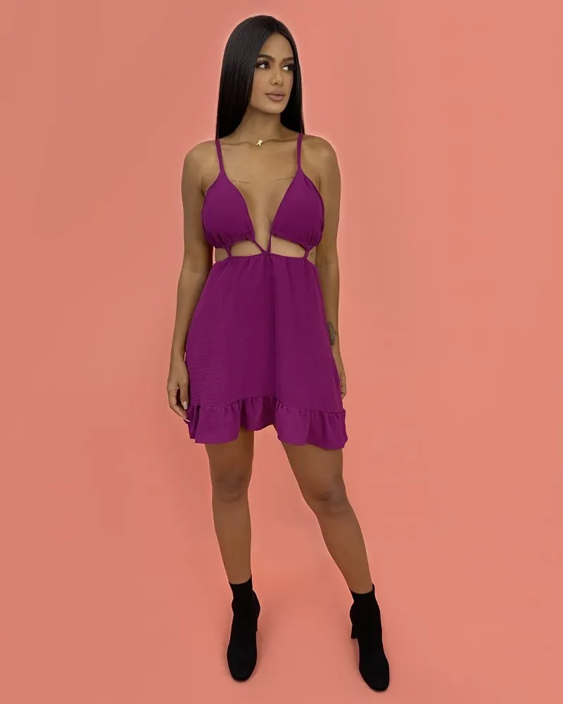 Vestido Nicole - Roxo