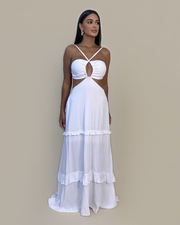 Vestido Michelle - Branco - Imagem 4