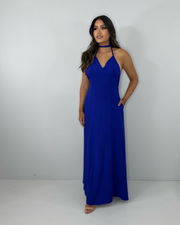 Vestido Victória - Azul Royal - Imagem 4